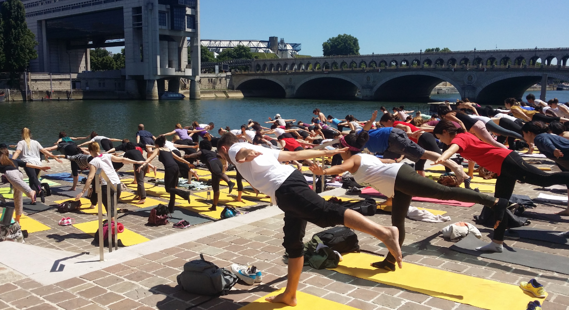 image yoga on top