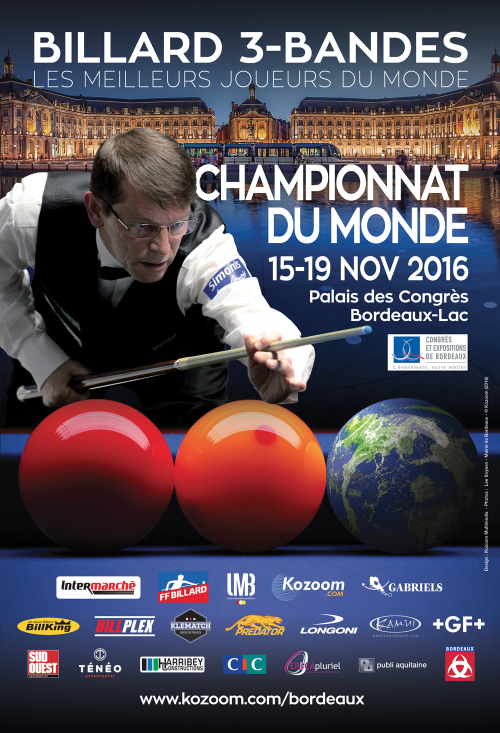 billard 3 bandes 2015