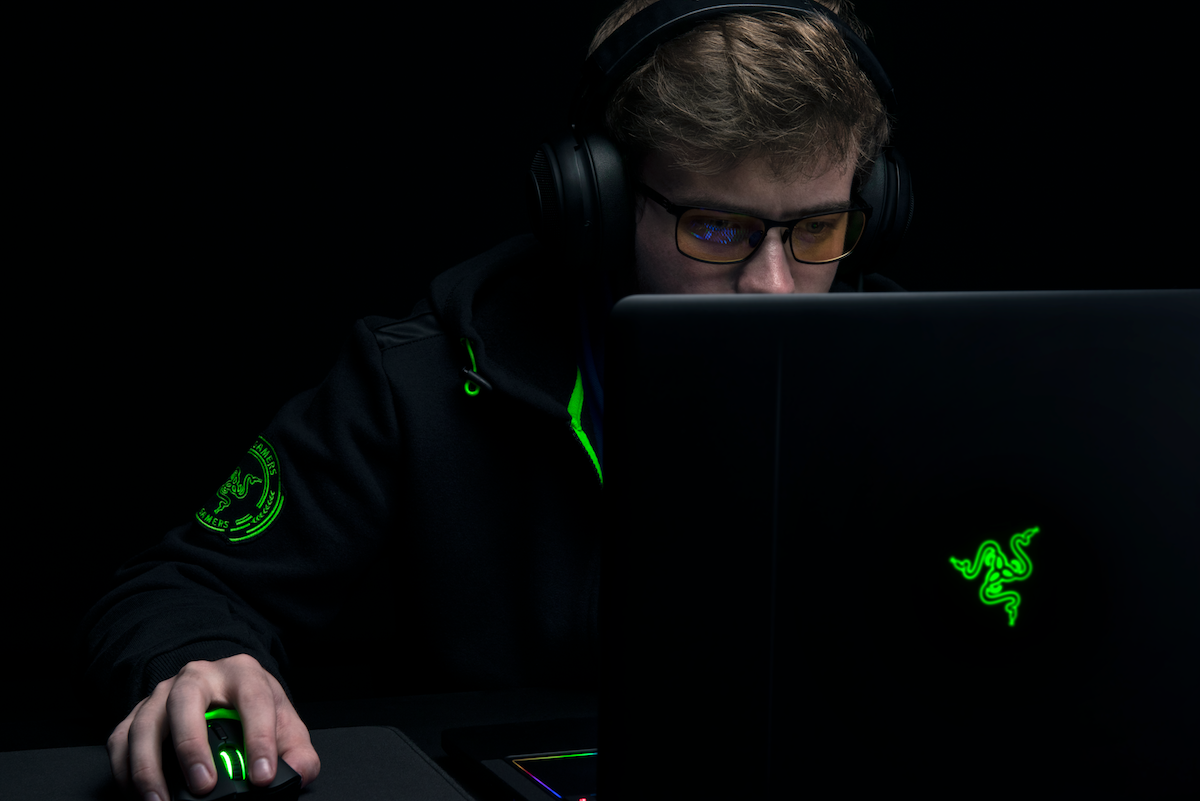 lunettes FPS GUNNAR Optiks dessinées par Razer