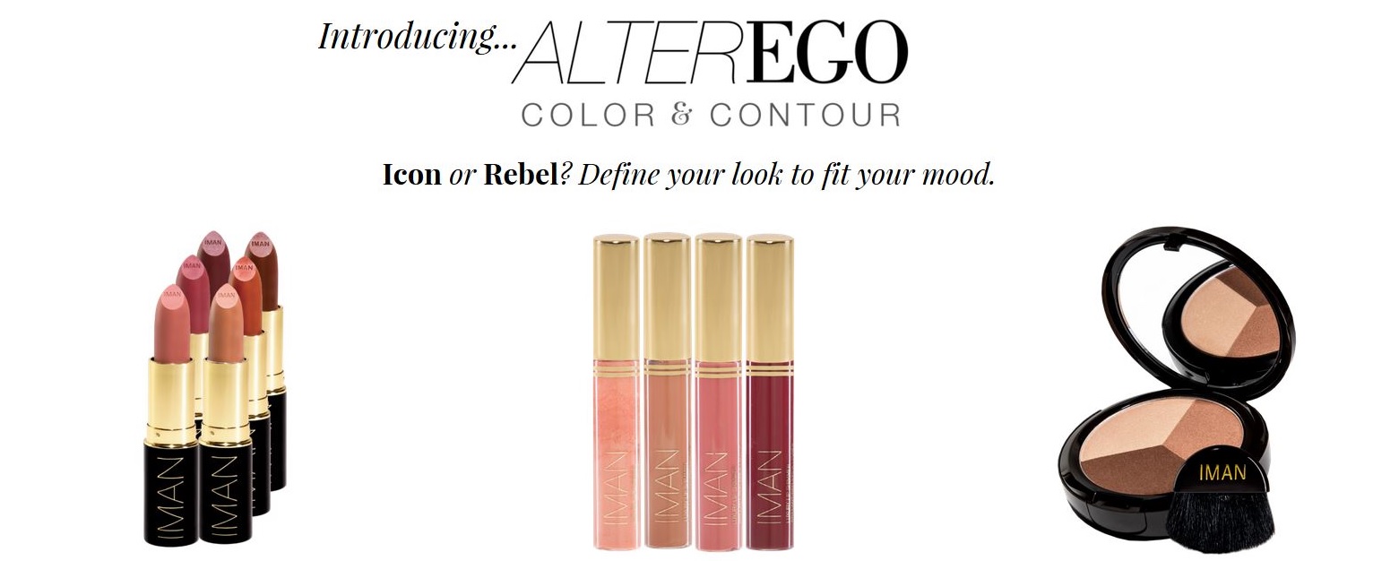 iman cosmetics collection alter ego