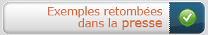 exemple retomb�e presse