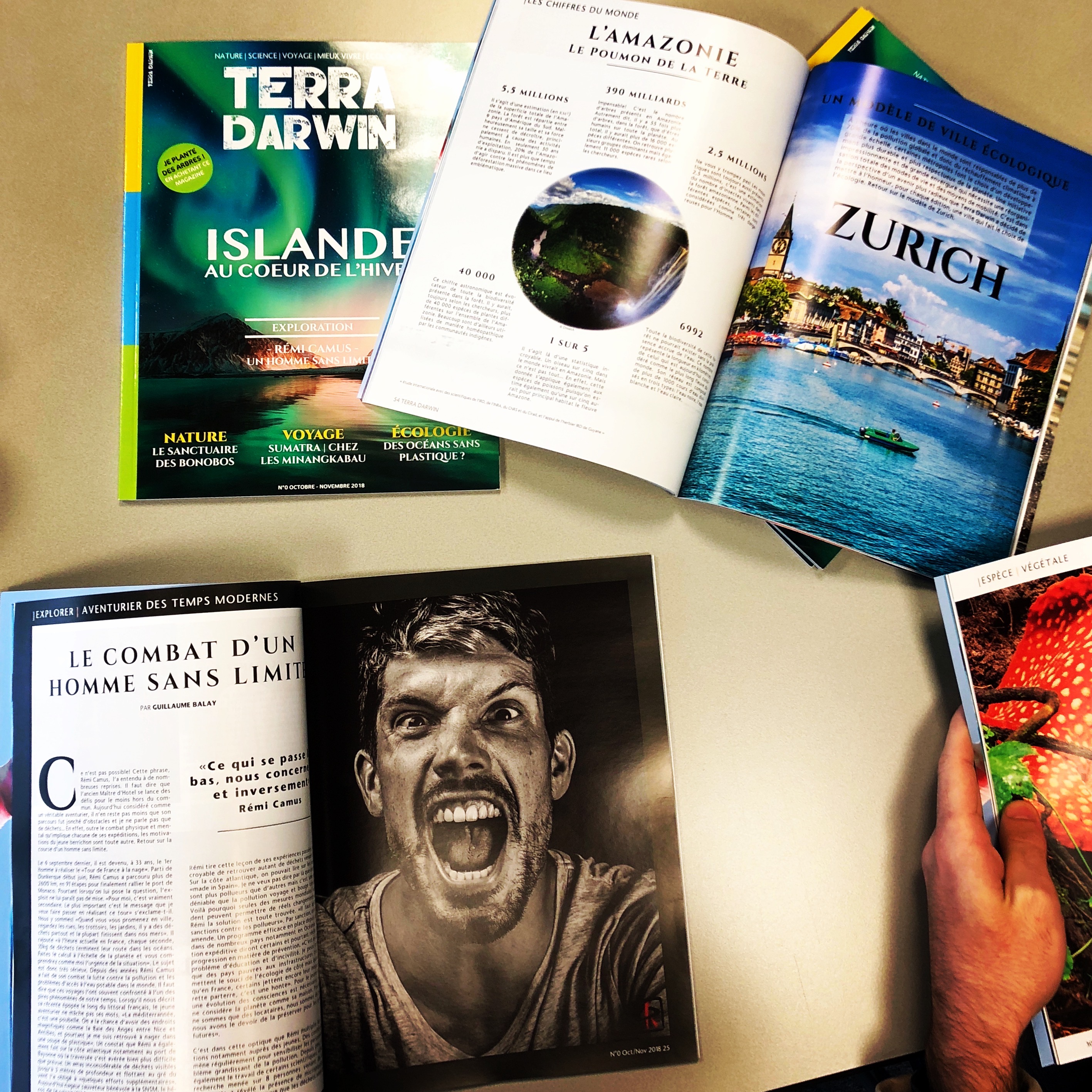 Communiqué de presse Terra Darwin, le nouveau magazine sur la nature, les sciences et les