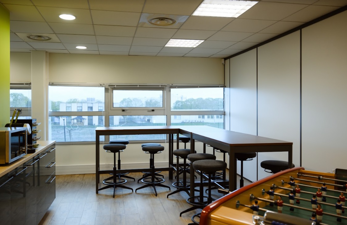 La salle de pause. © Photos : Alain LE COZ