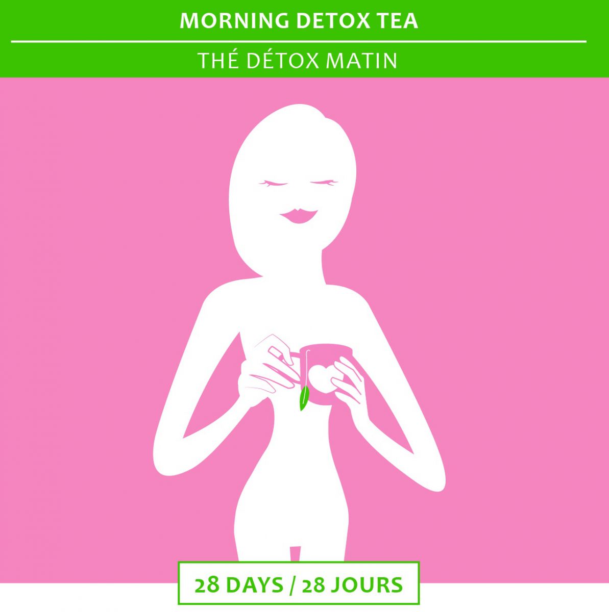 Thé Détox Minceur - Happy Detox Tea - 14 ou 28 jours