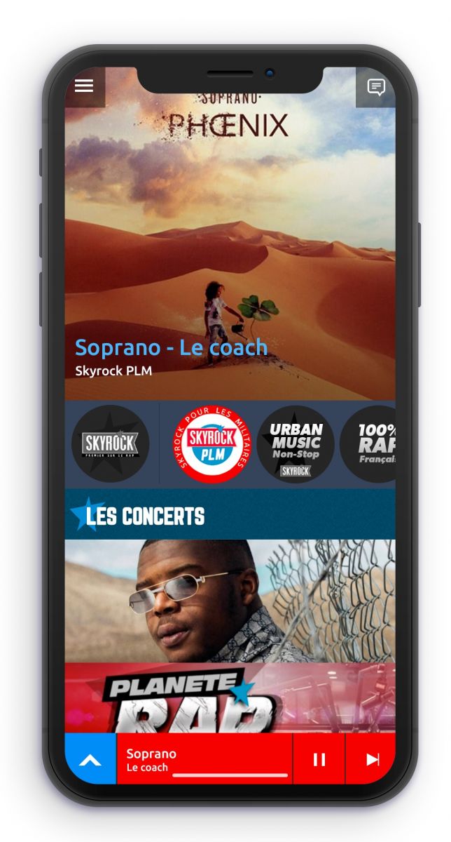 Skyrock PLM débute ses émissions en direct 81 illustrationskyrockplm