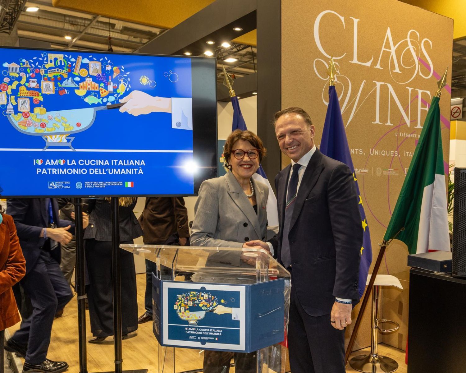 wine  in paris  Annie Genevard