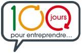 logo 100 jours pour entreprendre