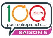 logo 100 jours pour entreprendre