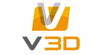 logo visimmo 3d