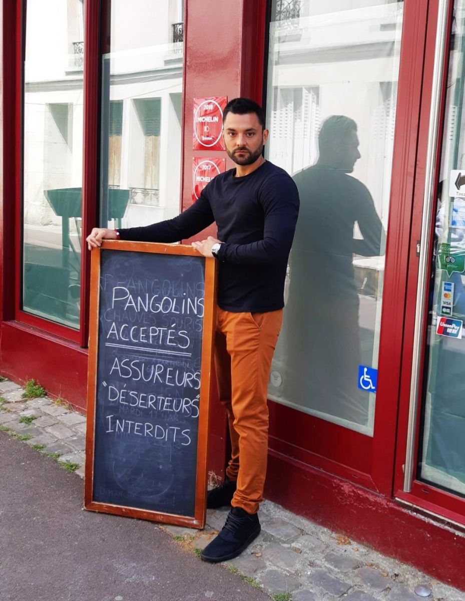 pangolin restaurateur