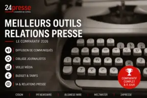 Comparatif des meilleurs outils de relations presse en 2026 pour la diffusion de communiqués, le ciblage des journalistes et la veille média