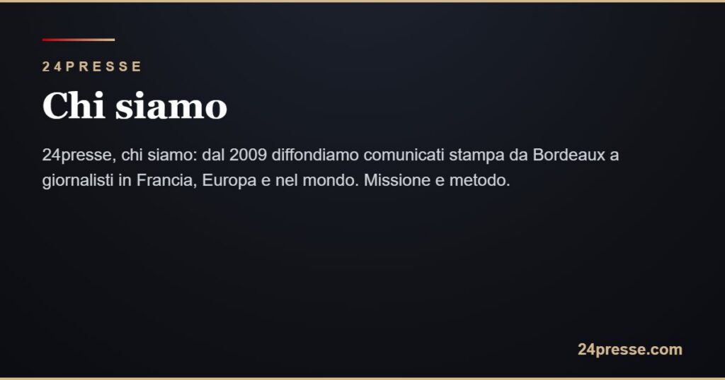 24presse, chi siamo: storia, missione e metodo